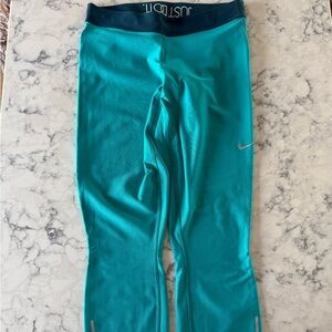 Nike Women’s Dri-Fit Turquoise Leggings